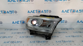 Headlight front right bare Dodge Durango 14-15 halogen light, sand