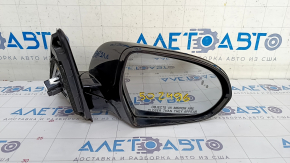Side mirror right Kia Niro 17-22 10 pins, black ABP, turn signal, BSM