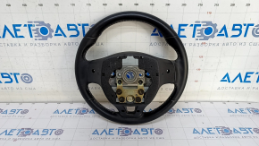 Naked steering wheel Kia Niro 17-19 HEV, PHEV leather, black, glossy overlay, scratches