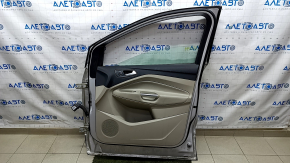 Door assembly front right Ford Escape MK3 13- silver UX, triplex glass, scratches on the trim