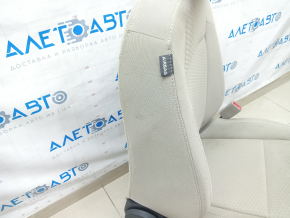 Passenger seat Ford Escape MK3 13-19 without airbag, mechanical, beige cloth, dry cleanable