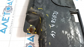 Left threshold protection Porsche Cayenne 958 11-14 worn, tears, cracks