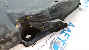 Left threshold protection Porsche Cayenne 958 11-14 worn, tears, cracks
