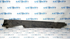 Right threshold protection Porsche Cayenne 958 11-14 worn, tears, cracks