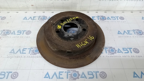Rear left brake disc Toyota Highlander 14-19 310/10mm rusty
