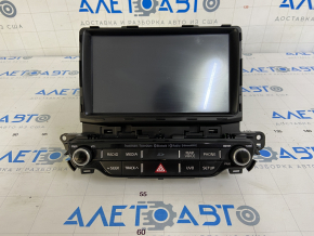 Radio tape recorder with monitor and control Kia Niro 17-19 HEV, PHEV