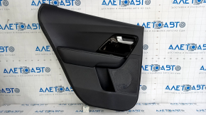 Door trim card rear left Kia Niro 17-22 HEV, PHEV black, glossy insert, without heating, scratch