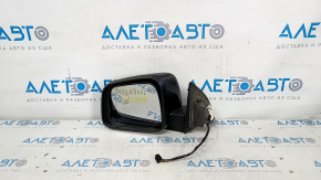 Side mirror left Dodge Durango 11-18 5 pins, without turn signal, heated, black + structure