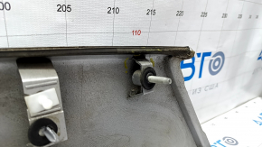 Upper trunk door molding with Ford Escape MK3 emblem 17-19 rest, under camera, broken fastener