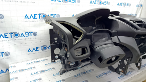 Torpedo front panel with AIRBAG Ford Escape MK3 17-19 rest, black, scratches