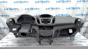 Torpedo front panel with AIRBAG Ford Escape MK3 17-19 rest, black, scratches
