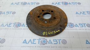 Rear left brake disc Toyota Prius 30 10-15 260/9mm rusty