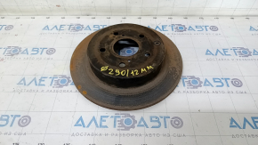 Rear left brake disc Toyota Prius V 12-17 290/12mm rusty