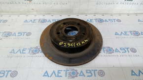 Rear right brake disc Toyota Prius V 12-17 290/12mm rusty