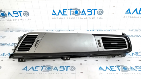 Front panel trim with air ducts Kia Niro 17-19 frame black gloss