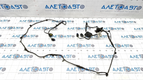 Wiring front bumper Ford Escape MK3 17-19 under fog lights, without parking sensors