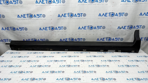 Left threshold Ford Escape MK3 17-19 rest, structure, scratches