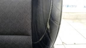 Driver's seat Kia Niro 17-22 HEV, PHEV without airbag, combined, black, electric, heated, worn, scratches on plastic, needs cleaning