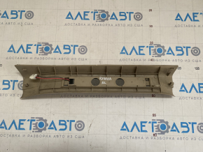 Door sill trim with backlight rear left Lexus RX300 RX330 RX350 RX400h 04-09 beige scratches