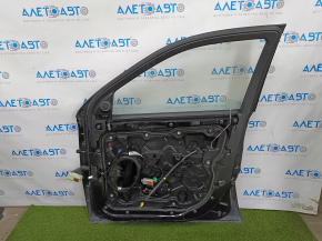 Door assembly front right Dodge Durango 11- keyless, black PXR, bumps, dried out molding