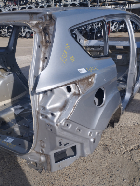 Quarter wing rear right Ford Escape MK3 13- silver, on the body