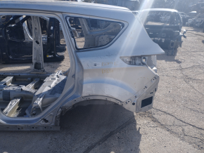 Quarter wing rear left Ford Escape MK3 13- silver, on the body, dented, tears