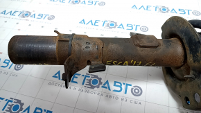 Shock absorber strut assembly front left Ford Escape MK3 13-19 straight cup, spring green, rusty