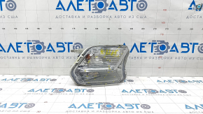 Right turn signal Ford Escape MK3 17-19 rest, white with fog lights, for polishing