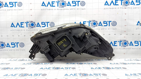 Headlight front left naked Ford Escape MK3 17-19 rest halogen light, web, sand