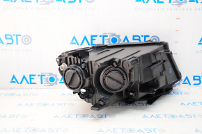 Headlight front left complete Jeep Compass 17-21 halogen, with TYC mount
