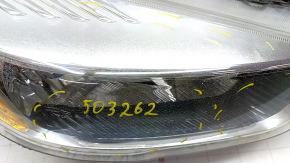 Headlight front right naked Ford Escape MK3 17-19 rest halogen light, web, sand