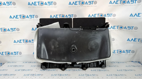 Trunk box without subwoofer Dodge Durango 11- with lid, for cleaning, cracks in fasteners