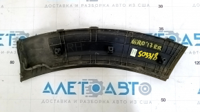 Rear right wing arch trim Kia Niro 17-19 HEV, PHEV on bumper, structure, broken fastening