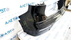 Bare rear bumper Kia Niro 17-19 HEV, PHEV without parking sensors, black ABP, broken fasteners