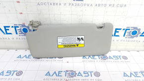 Right visor Kia Niro 17-22 gray, without backlight, without hook
