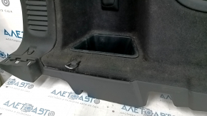 Left arch trim Dodge Durango 14-17 black, under 3 rows, scratches, broken fasteners, need cleaning