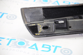 Longitudinal roof rail right Chevrolet Equinox 10-17 black, missing fragment