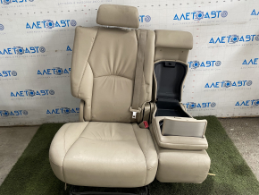 Rear seat right Lexus RX300 RX330 RX350 RX400h 04-09 leather beige, dented