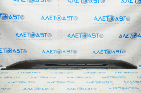 Longitudinal roof rail right Chevrolet Equinox 10-17 black, missing fragment, crack, scratches