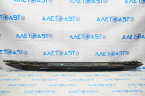 Longitudinal roof rail right Chevrolet Equinox 10-17 black, missing fragment, crack, scratches