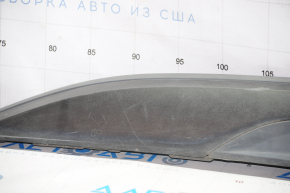 Longitudinal roof rail right Chevrolet Equinox 10-17 black, missing fragment, crack, scratches