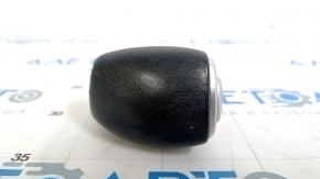 Gear knob Kia Niro 17-22 HEV, PHEV leather black, whitened leather