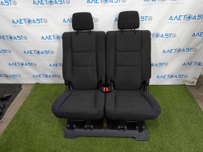 Rear row of seats 3rd row Dodge Durango 14-17 black cloth, dry cleanable
