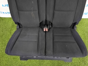 Rear row of seats 3rd row Dodge Durango 14-17 black cloth, dry cleanable