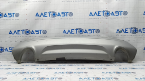 Rear bumper trim lower Ford Escape MK3 17-19 rest, 2 pipes, scratches