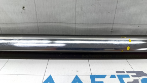 Molding door-glass central rear left Ford Escape MK3 13-19 chrome, scratches