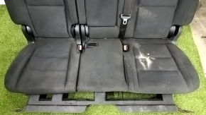 Back row of seats 2nd row Dodge Durango 14-17 black cloth, dry cleanable