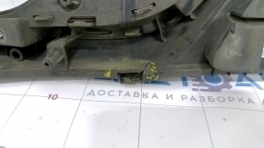 Lower grille of front bumper Kia Niro 17-19 HEV, PHEV under fog lights, without radar, sand, broken crepe, scratches