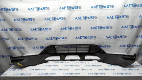 Front bumper lip Ford Escape MK3 17-19 rest, structure, scratches, sand