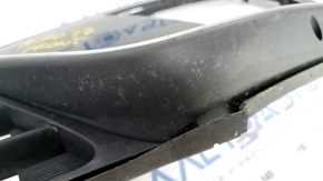 Lower grille of front bumper Kia Niro 17-19 HEV, PHEV under fog lights, without radar, sand, broken crepe, scratches